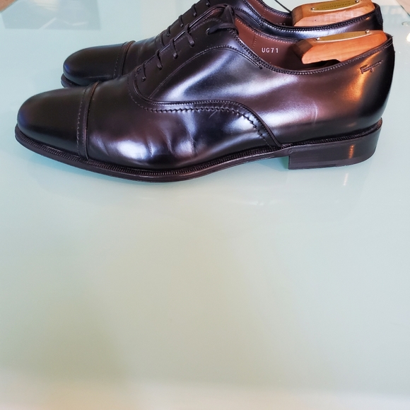 Ferragamo black 10.5 EE (Wide) main image 8